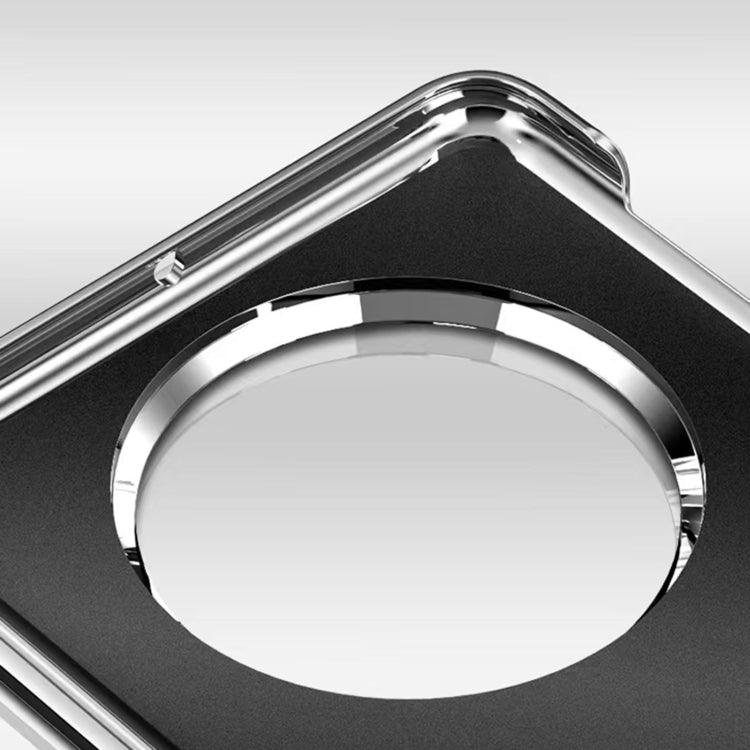 For Huawei Mate X5 Integrated Plating PC Leather Texture Full Coverage Fold Shockproof Phone Case(Orange) - Huawei Cases by PMC TechLife | Online Shopping South Africa | PMC TechLife | Buy Now Pay Later Mobicred