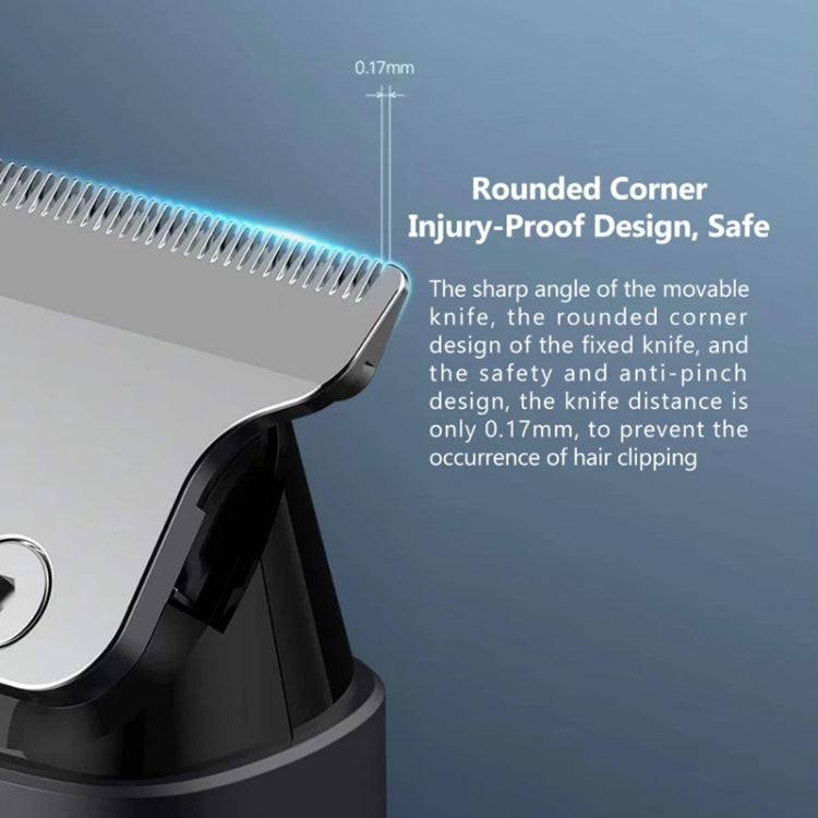 Xiaomi Youpin Multifunctional Mini Electric Rechargeable Hair Clipper(Black) - free shipping - PMC TechLife - Order now!