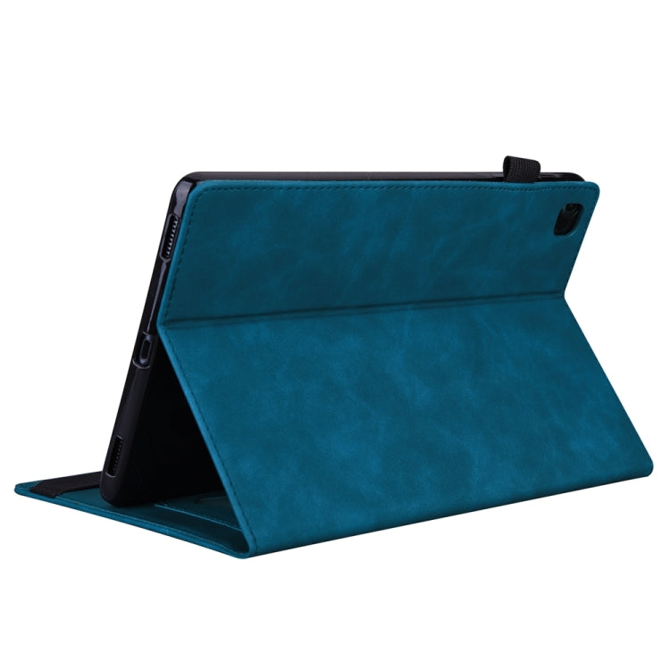 For iPad Pro 13 2024 Splicing Shockproof Leather Tablet Case(Blue) - iPad Pro 13 2024 Cases by PMC Jewellery | Online Shopping South Africa | PMC Jewellery | Buy Now Pay Later Mobicred