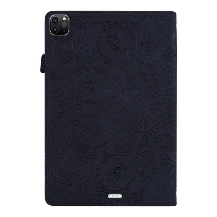 For iPad Pro 13 2024 Calf Texture Embossed Leather Tablet Case(Black) - iPad Pro 13 2024 Cases by PMC TechLife | Online Shopping South Africa | PMC TechLife | Buy Now Pay Later Mobicred