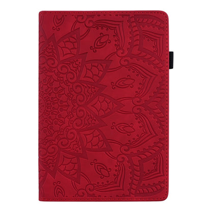 For iPad Pro 11 2024 Calf Texture Embossed Leather Tablet Case(Red) - iPad Pro 11 2024 Cases by PMC Jewellery | Online Shopping South Africa | PMC Jewellery | Buy Now Pay Later Mobicred