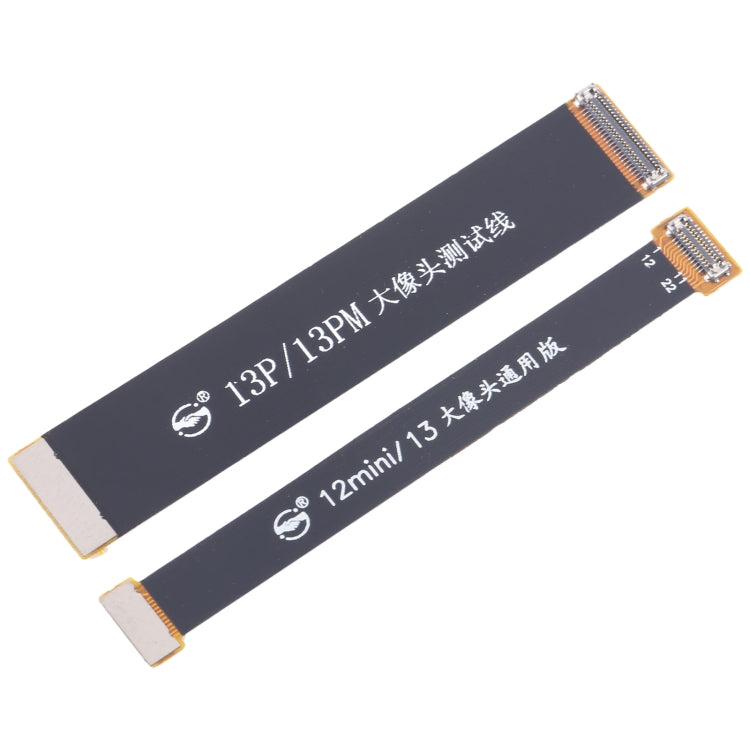 For iPhone 14 Pro Max 2pcs/Set Rear Camera Extension Test Flex Cable - Test Tools by PMC TechLife | Online Shopping South Africa | PMC TechLife | Buy Now Pay Later Mobicred