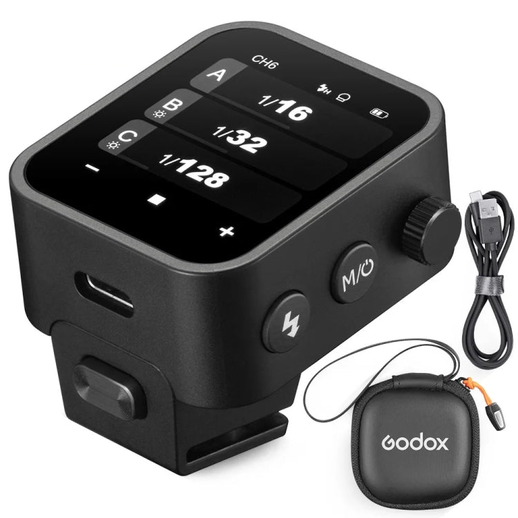 Godox X3 TTL Wireless Flash Trigger Touch Screen Flash Transmitter For Nikon(Black) - free shipping - PMC TechLife - Order now!
