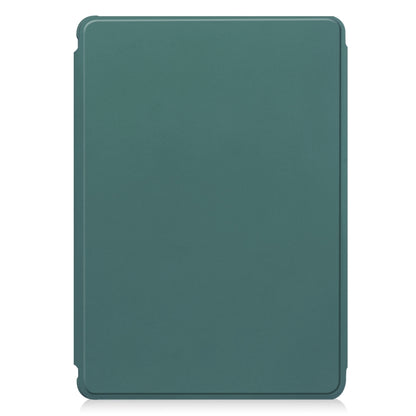 For iPad Air 13 2025 / 2024 Transparent Rotation Smart Leather Tablet Case(Dark Green) - iPad Air 13 2025 / 2024 Cases by PMC Jewellery | Online Shopping South Africa | PMC Jewellery | Buy Now Pay Later Mobicred