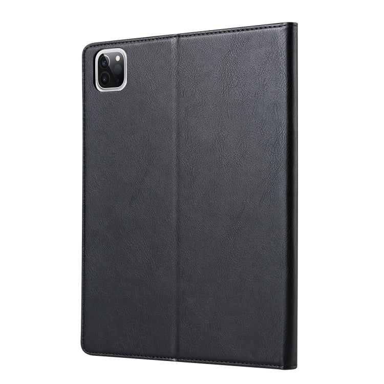 For iPad Pro 13 2024 Knead Skin Texture Horizontal Flip Leather Smart Tablet Case(Black) - iPad Pro 13 2024 Cases by PMC Jewellery | Online Shopping South Africa | PMC Jewellery | Buy Now Pay Later Mobicred