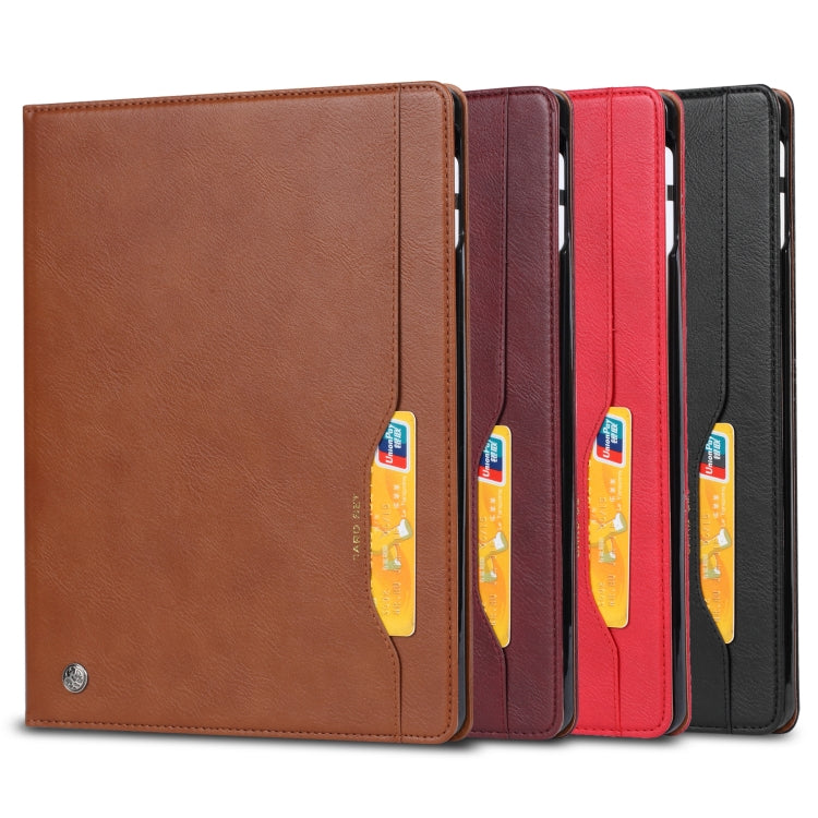 For iPad Pro 11 2024 Knead Skin Texture Horizontal Flip Leather Smart Tablet Case(Black) - iPad Pro 11 2024 Cases by PMC TechLife | Online Shopping South Africa | PMC TechLife | Buy Now Pay Later Mobicred