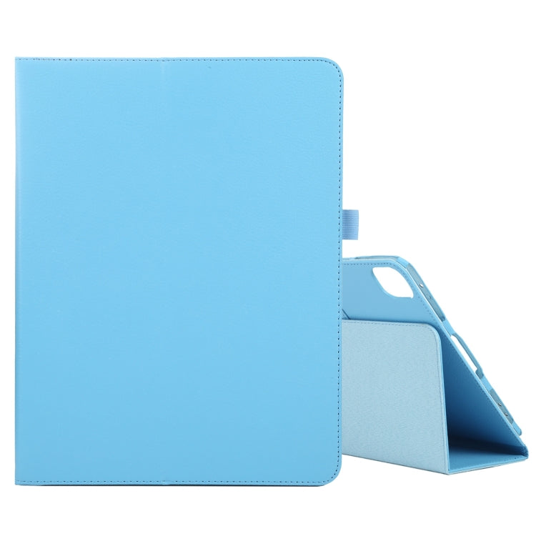 For iPad Pro 11 2024 Litchi Texture Solid Color Leather Tablet Case(Sky Blue) - iPad Pro 11 2024 Cases by PMC Jewellery | Online Shopping South Africa | PMC Jewellery | Buy Now Pay Later Mobicred