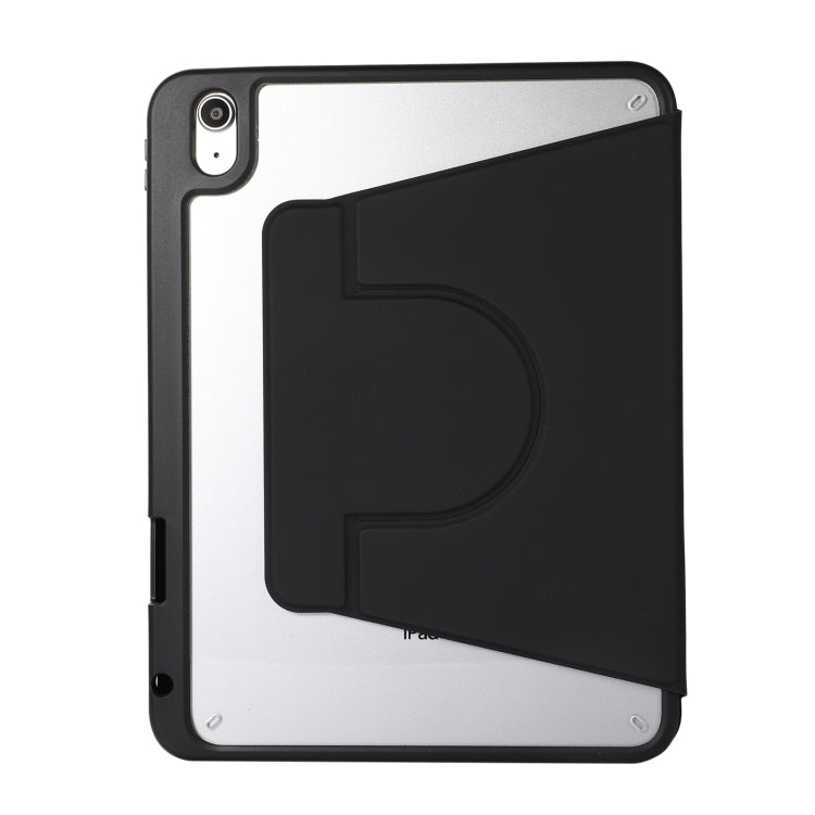 For iPad Pro 11 2024 2 in 1 Acrylic Split Rotating Leather Tablet Case(Black) - iPad Pro 11 2024 Cases by PMC TechLife | Online Shopping South Africa | PMC TechLife | Buy Now Pay Later Mobicred