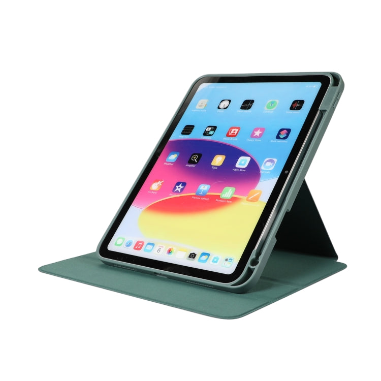 For iPad Pro 13 2024 2 in 1 Acrylic Split Rotating Leather Tablet Case(Matcha Green) - iPad Pro 13 2024 Cases by PMC Jewellery | Online Shopping South Africa | PMC Jewellery | Buy Now Pay Later Mobicred