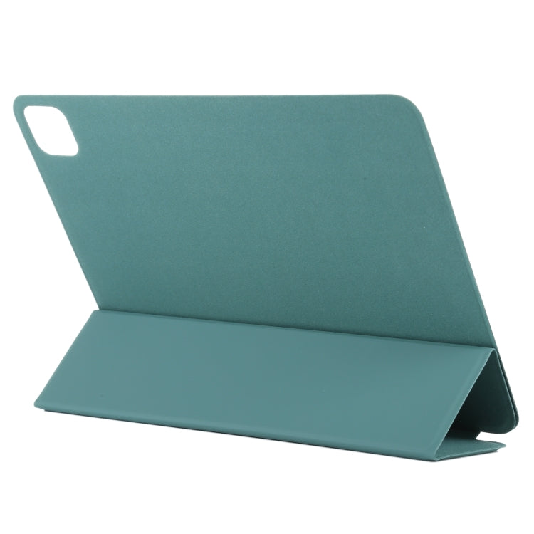 For iPad Pro 13 2024 Double-sided Clip Non-buckle Magnetic PU Smart Tablet Case(Green) - iPad Air 13 2024 Cases by PMC Jewellery | Online Shopping South Africa | PMC Jewellery | Buy Now Pay Later Mobicred