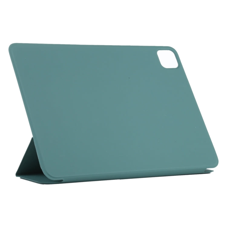 For iPad Pro 13 2024 Double-sided Clip Non-buckle Magnetic PU Smart Tablet Case(Green) - iPad Air 13 2024 Cases by PMC Jewellery | Online Shopping South Africa | PMC Jewellery | Buy Now Pay Later Mobicred