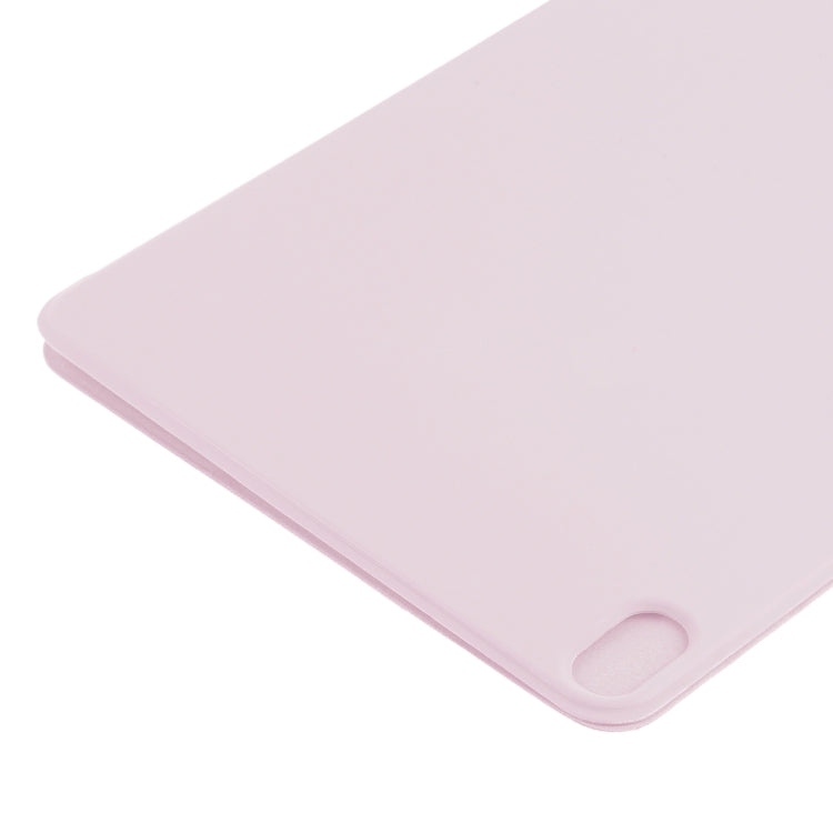 For iPad Air 11 2024 Double-sided Clip Non-buckle Magnetic PU Smart Tablet Case(Pink) - iPad Air 11 2024 Cases by PMC Jewellery | Online Shopping South Africa | PMC Jewellery | Buy Now Pay Later Mobicred