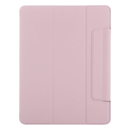 For iPad Pro 13 2024 Double-sided Clip Fixed Buckle Magnetic PU Leather Smart Tablet Case(Rose Gold) - iPad Pro 13 2024 Cases by PMC Jewellery | Online Shopping South Africa | PMC Jewellery | Buy Now Pay Later Mobicred