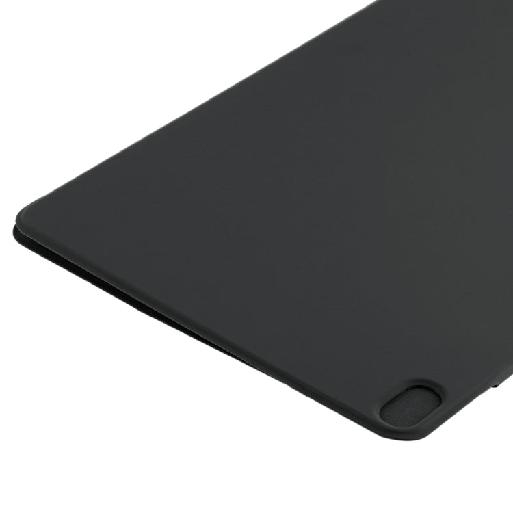 For iPad Air 11 2025 / 2024 Double-sided Clip Fixed Buckle Magnetic PU Leather Smart Tablet Case(Black) - iPad Air 11 2025 / 2024 Cases by PMC TechLife | Online Shopping South Africa | PMC TechLife | Buy Now Pay Later Mobicred