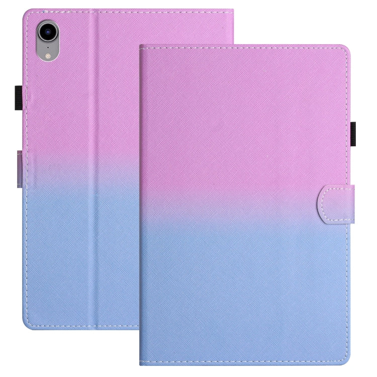 For iPad Pro 11 2024 Stitching Gradient Smart Leather Tablet Case(Purple Blue) - iPad Pro 11 2024 Cases by PMC TechLife | Online Shopping South Africa | PMC TechLife | Buy Now Pay Later Mobicred