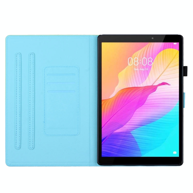For iPad Pro 11 2024 Stitching Gradient Smart Leather Tablet Case(Pink Blue) - iPad Pro 11 2024 Cases by PMC TechLife | Online Shopping South Africa | PMC TechLife | Buy Now Pay Later Mobicred