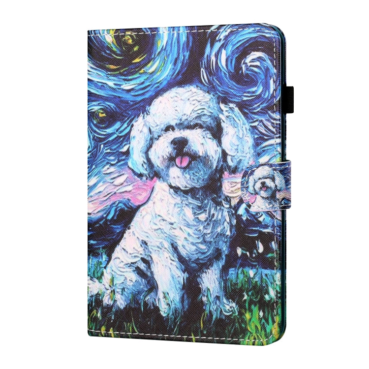 For iPad Pro 11 2024 Coloured Drawing Stitching Smart Leather Tablet Case(Dog) - iPad Pro 11 2024 Cases by PMC Jewellery | Online Shopping South Africa | PMC Jewellery | Buy Now Pay Later Mobicred