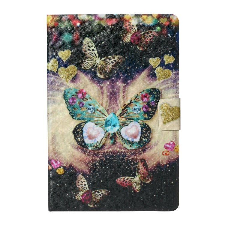 For iPad Pro 11 2024 Voltage Coloured Drawing Smart Leather Tablet Case(Butterflies) - iPad Pro 11 2024 Cases by PMC TechLife | Online Shopping South Africa | PMC TechLife | Buy Now Pay Later Mobicred