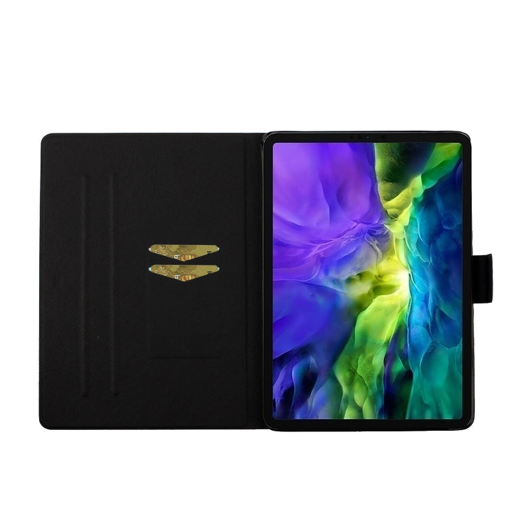 For iPad Pro 11 2024 Voltage Coloured Drawing Smart Leather Tablet Case(Butterflies) - iPad Pro 11 2024 Cases by PMC TechLife | Online Shopping South Africa | PMC TechLife | Buy Now Pay Later Mobicred