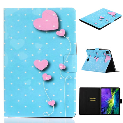 For iPad Pro 11 2024 Voltage Coloured Drawing Smart Leather Tablet Case(Love Balloons) - iPad Pro 11 2024 Cases by PMC Jewellery | Online Shopping South Africa | PMC Jewellery | Buy Now Pay Later Mobicred