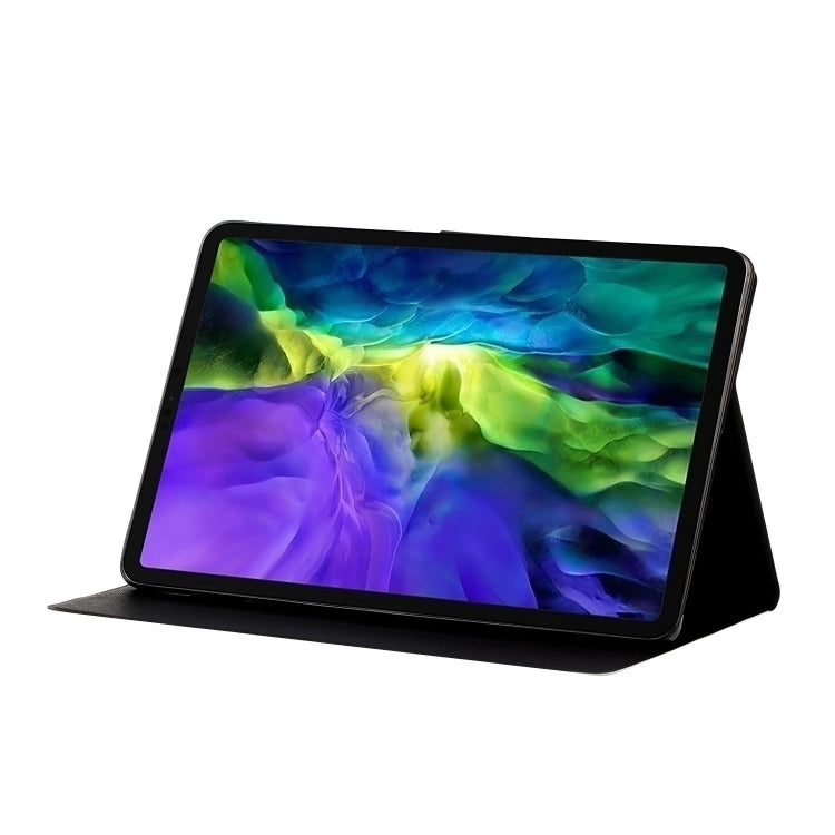 For iPad Pro 11 2024 Voltage Coloured Drawing Smart Leather Tablet Case(Feather) - iPad Pro 11 2024 Cases by PMC TechLife | Online Shopping South Africa | PMC TechLife | Buy Now Pay Later Mobicred