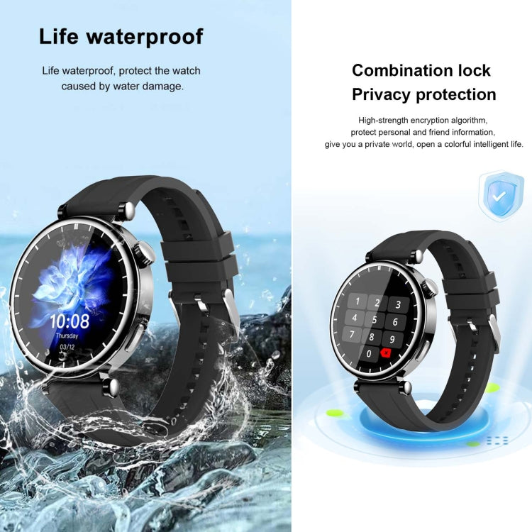 WS520 1.28 inch IP67 Sport Smart Watch, Support Bluetooth Call / Sleep / Blood Oxygen / Heart Rate / Blood Pressure Health Monitor(Black) - Smart Watches by PMC Jewellery | Online Shopping South Africa | PMC Jewellery | Buy Now Pay Later Mobicred