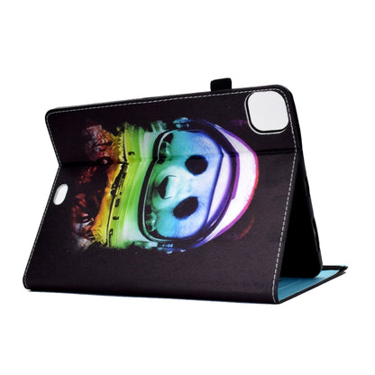 For iPad Pro 11 2024 Painted Elastic Band Smart Leather Tablet Case(Space Bear) - iPad Pro 11 2024 Cases by PMC Jewellery | Online Shopping South Africa | PMC Jewellery | Buy Now Pay Later Mobicred