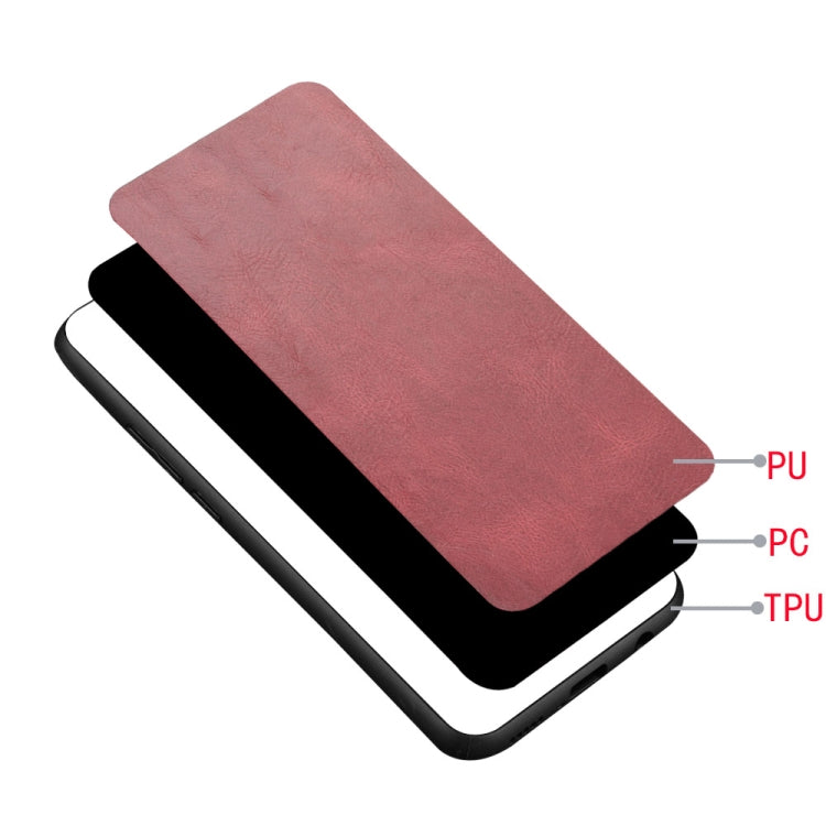 For Huawei Pura 70 Cow Pattern Sewing Card Bag Phone Case(Red) - free shipping - PMC Jewellery - Order now!