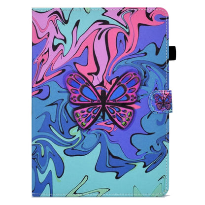 For iPad Pro 11 2024 Colored Drawing Sewing Smart Leather Tablet Case(Little Butterfly) - iPad Pro 11 2024 Cases by PMC Jewellery | Online Shopping South Africa | PMC Jewellery | Buy Now Pay Later Mobicred