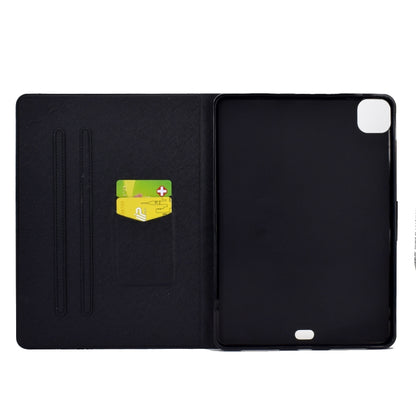 For iPad Pro 11 2024 Colored Drawing Smart Leather Tablet Case(Seawater) - iPad Pro 11 2024 Cases by PMC Jewellery | Online Shopping South Africa | PMC Jewellery | Buy Now Pay Later Mobicred