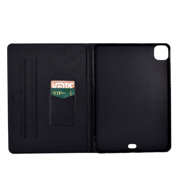 For iPad Pro 11 2024 Colored Drawing Smart Leather Tablet Case(Tiger) - iPad Pro 11 2024 Cases by PMC Jewellery | Online Shopping South Africa | PMC Jewellery | Buy Now Pay Later Mobicred