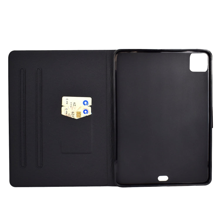 For iPad Pro 11 2024 Voltage Colored Drawing Smart Leather Tablet Case(Green Quicksand) - iPad Pro 11 2024 Cases by PMC Jewellery | Online Shopping South Africa | PMC Jewellery | Buy Now Pay Later Mobicred