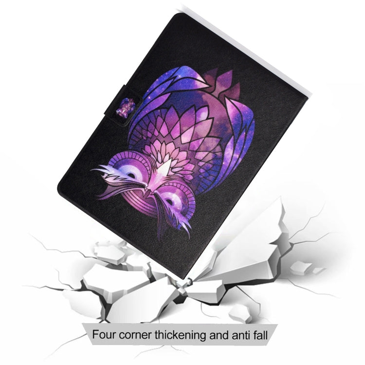 For iPad Pro 11 2024 Voltage Colored Drawing Smart Leather Tablet Case(Owl) - iPad Pro 11 2024 Cases by PMC Jewellery | Online Shopping South Africa | PMC Jewellery | Buy Now Pay Later Mobicred