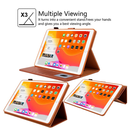 For iPad Pro 11 2024 Business Style Horizontal Flip Leather Smart Tablet Case with Holder(Brown) - iPad Pro 11 2024 Cases by PMC Jewellery | Online Shopping South Africa | PMC Jewellery | Buy Now Pay Later Mobicred