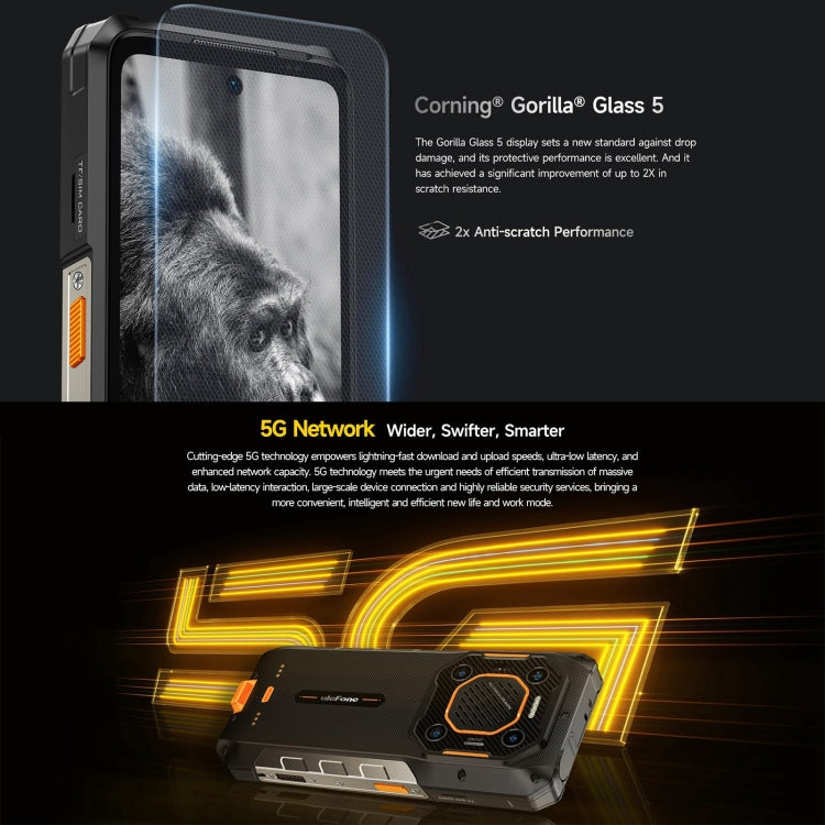 [HK Warehouse] Ulefone Armor 26 Ultra Rugged Phone, 12GB+512GB, 6.78 inch Android 13 MediaTek Dimensity 8020 Octa Core, Network: 5G, NFC(Black) - Ulefone by Ulefone | Online Shopping South Africa | PMC Jewellery | Buy Now Pay Later Mobicred