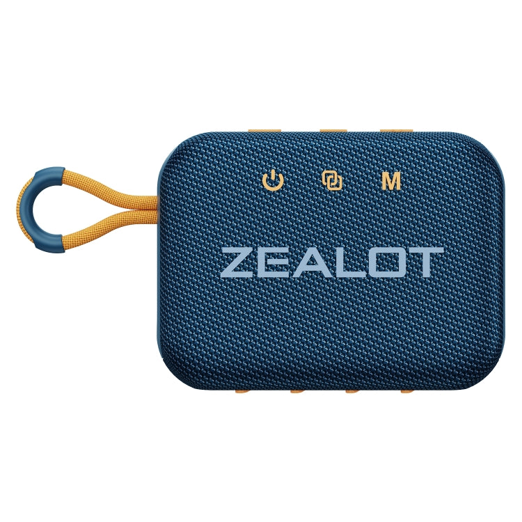 Zealot S75 Portable Outdoor IPX6 Waterproof Bluetooth Speaker(Blue) - Waterproof Speaker by ZEALOT | Online Shopping South Africa | PMC Jewellery | Buy Now Pay Later Mobicred