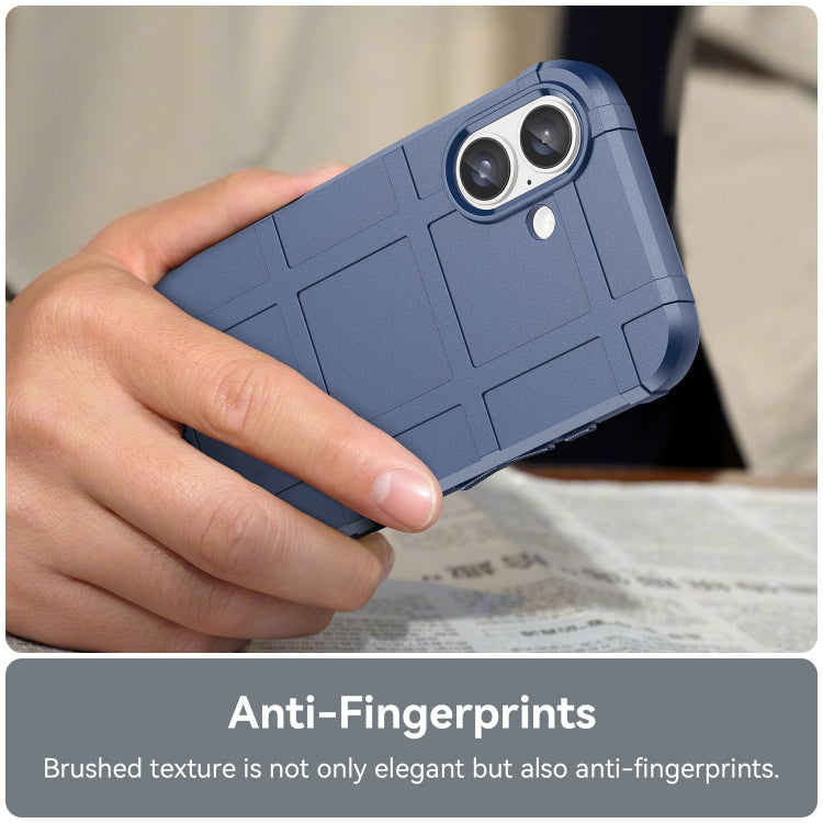 For iPhone 16 Plus Full Coverage Shockproof TPU Phone Case(Blue) - iPhone 16 Plus Cases by PMC TechLife | Online Shopping South Africa | PMC TechLife | Buy Now Pay Later Mobicred