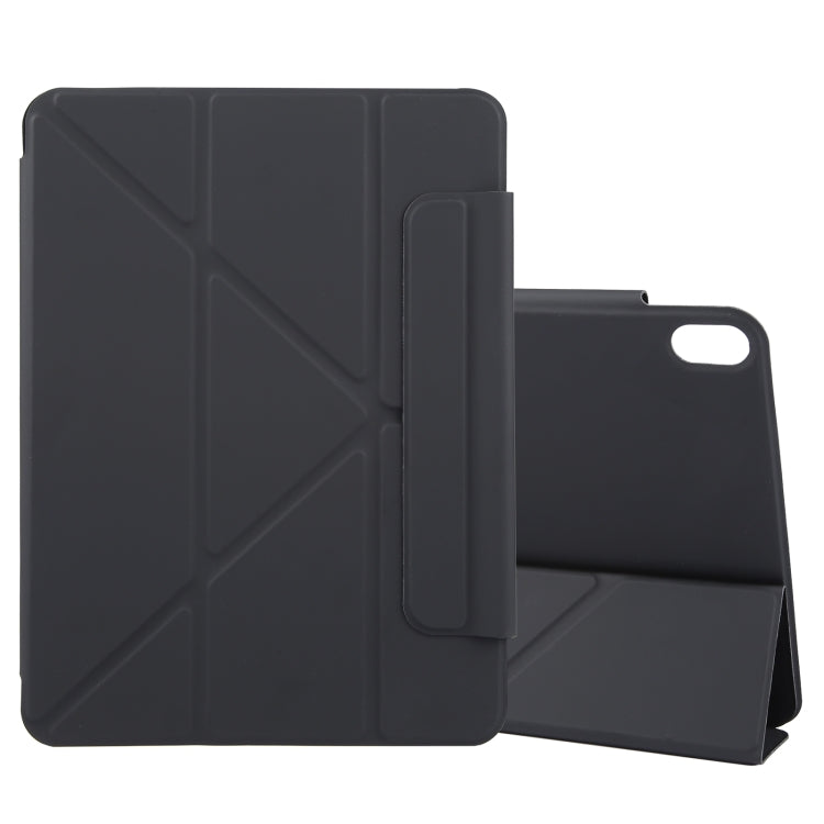 For iPad Air 11 2024 Y-Shape Double-sided Clip Magnetic Smart Tablet Case(Black) - iPad Air 11 2024 Cases by PMC Jewellery | Online Shopping South Africa | PMC Jewellery | Buy Now Pay Later Mobicred