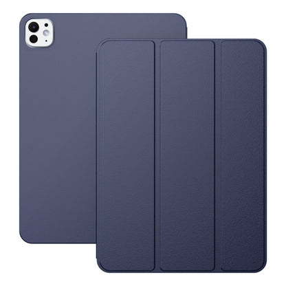 For iPad Pro 13 2024 Ultra-thin Double-sided Clip Magnetic Smart Tablet Case(Dark Blue) - iPad Pro 13 2024 Cases by PMC Jewellery | Online Shopping South Africa | PMC Jewellery | Buy Now Pay Later Mobicred