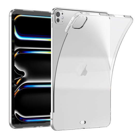 For iPad Pro 13 2024 Shockproof Soft TPU Protective Tablet Case(Transparent) - iPad Pro 13 2024 Cases by PMC Jewellery | Online Shopping South Africa | PMC Jewellery | Buy Now Pay Later Mobicred