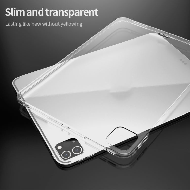 For iPad Pro 13 2024 Shockproof Soft TPU Protective Tablet Case(Transparent) - iPad Pro 13 2024 Cases by PMC TechLife | Online Shopping South Africa | PMC TechLife | Buy Now Pay Later Mobicred