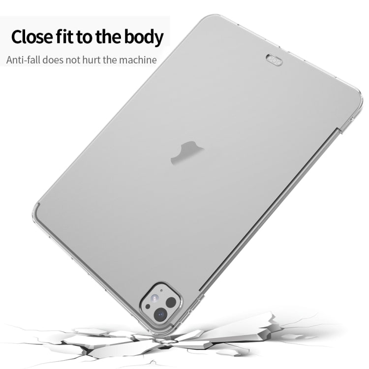 For iPad Air 11 2024 Shockproof Soft TPU Protective Tablet Case(Transparent) - iPad Air 11 2024 Cases by PMC TechLife | Online Shopping South Africa | PMC TechLife | Buy Now Pay Later Mobicred