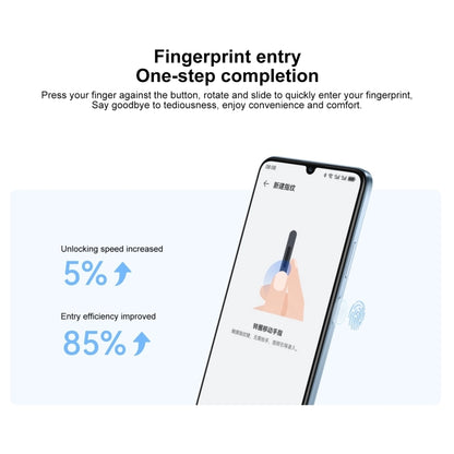 HUAWEI Enjoy 70S, 8GB+128GB, Side Fingerprint Identification, 6.75 inch HarmonyOS 4.2 Octa Core 2.4GHz, Network: 4G, Not Support Google Play(Blue) - Huawei Mate & P by Huawei | Online Shopping South Africa | PMC Jewellery | Buy Now Pay Later Mobicred