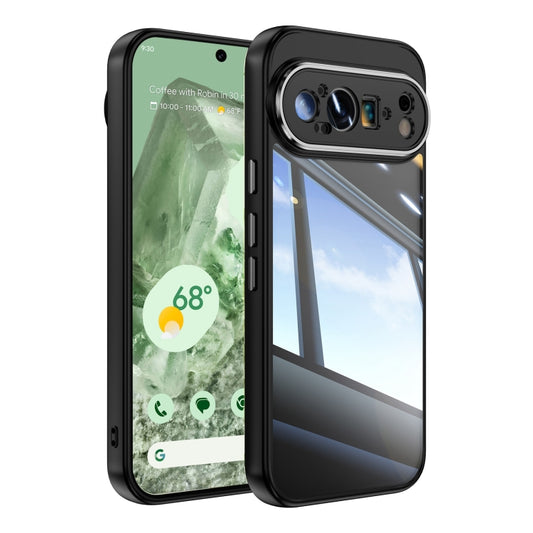 For Google Pixel 9 Pro XL Acrylic Hybrid TPU Armor Shockproof Phone Case(Black) - Google Cases by PMC Jewellery | Online Shopping South Africa | PMC Jewellery | Buy Now Pay Later Mobicred