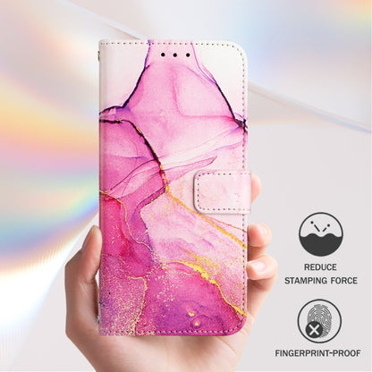 For Google Pixel 9 PT003 Marble Pattern Flip Leather Phone Case(Pink Purple Gold) - Google Cases by PMC Jewellery | Online Shopping South Africa | PMC Jewellery | Buy Now Pay Later Mobicred