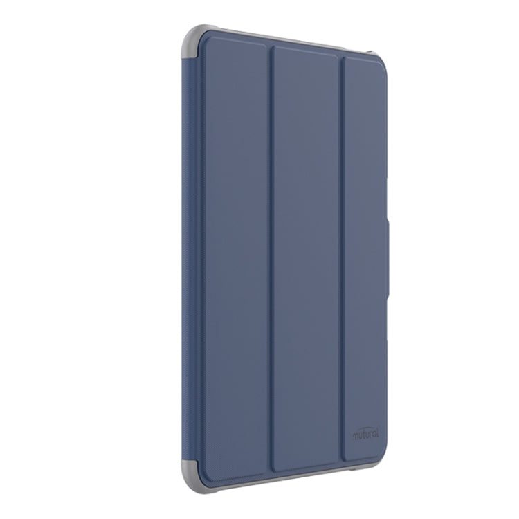 For iPad Air 13 2024 Mutural PC Hybrid TPU Leather Smart Tablet Case(Dark Blue) - iPad Air 13 2024 Cases by Mutural | Online Shopping South Africa | PMC Jewellery | Buy Now Pay Later Mobicred