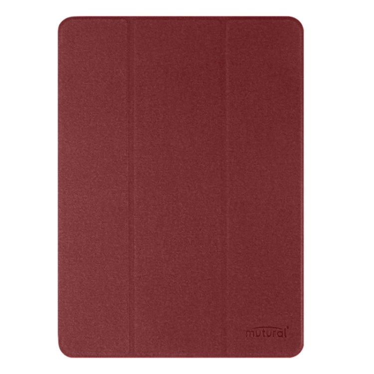 For iPad Air 11 2025 / 2024 Mutural YASHI Series Tablet Leather Smart Case(Red) - iPad Air 11 2025 / 2024 Cases by Mutural | Online Shopping South Africa | PMC Jewellery | Buy Now Pay Later Mobicred