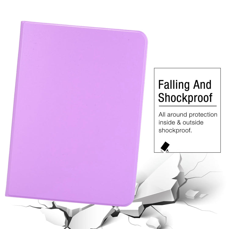 For iPad Pro 13 2024 Stretch Voltage Plain Leather Smart Tablet Case(Purple) - iPad Pro 13 2024 Cases by PMC Jewellery | Online Shopping South Africa | PMC Jewellery | Buy Now Pay Later Mobicred