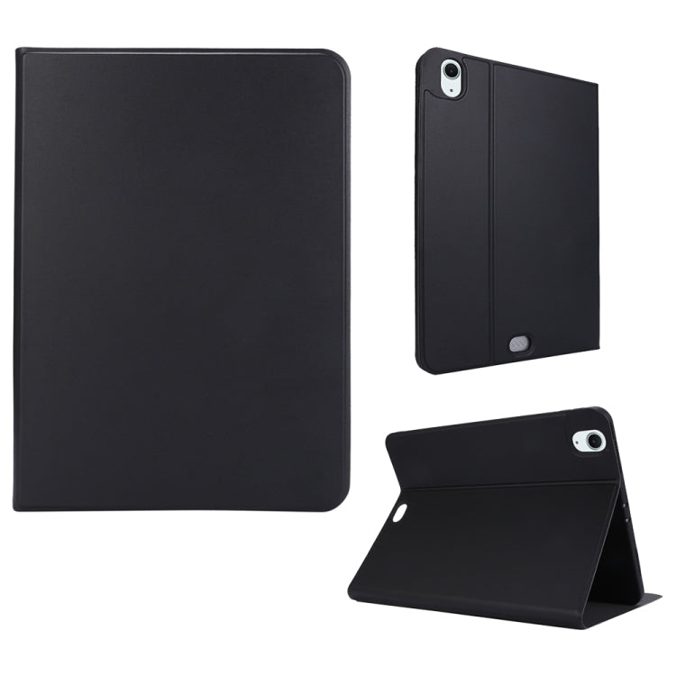 For iPad Air 11 2025 / 2024 Stretch Voltage Plain Leather Smart Tablet Case(Black) - iPad Air 11 2025 / 2024 Cases by PMC Jewellery | Online Shopping South Africa | PMC Jewellery | Buy Now Pay Later Mobicred