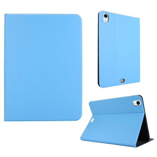 For iPad Air 11 2024 Stretch Voltage Plain Leather Smart Tablet Case(Light Blue) - iPad Air 11 2024 Cases by PMC Jewellery | Online Shopping South Africa | PMC Jewellery | Buy Now Pay Later Mobicred